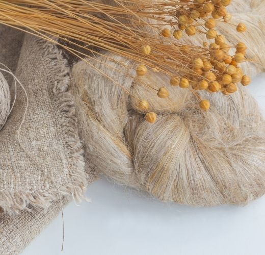 What kind of color is flax? I tried to find out from the origin